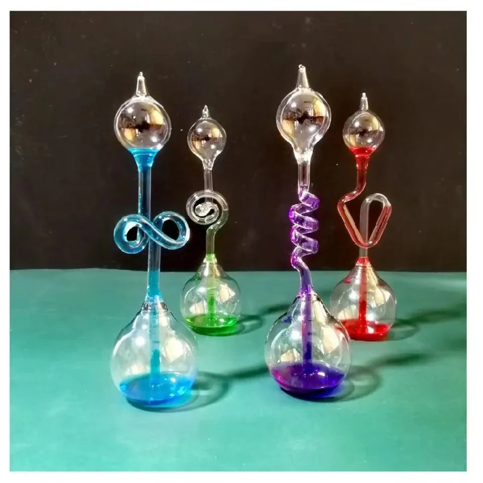 Office Thinking Hand Pot Meter Hand Boiler Science Energy Transfer Love Thermometer Science Experiment Thermosensitive Bottle science experiment thermometer