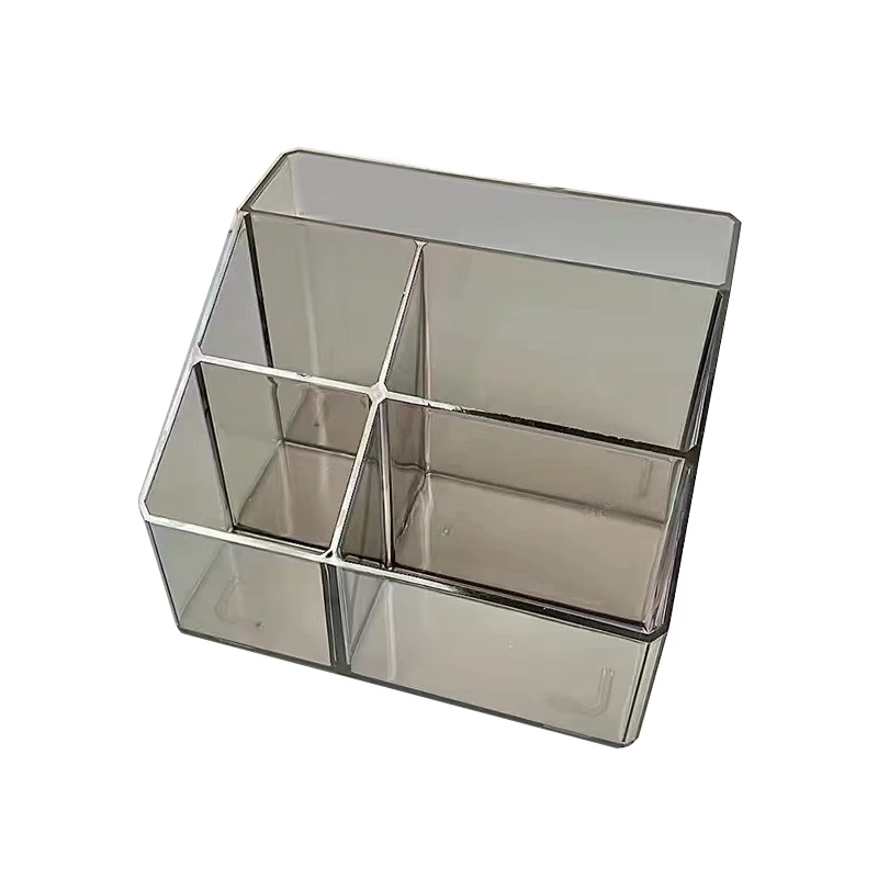 

Прозрачный органайзер для ручек, пластиковая коробка для хранения канцелярских принадлежностей и аксессуаров для маркеров, канцелярских принадлежностей, карандашей