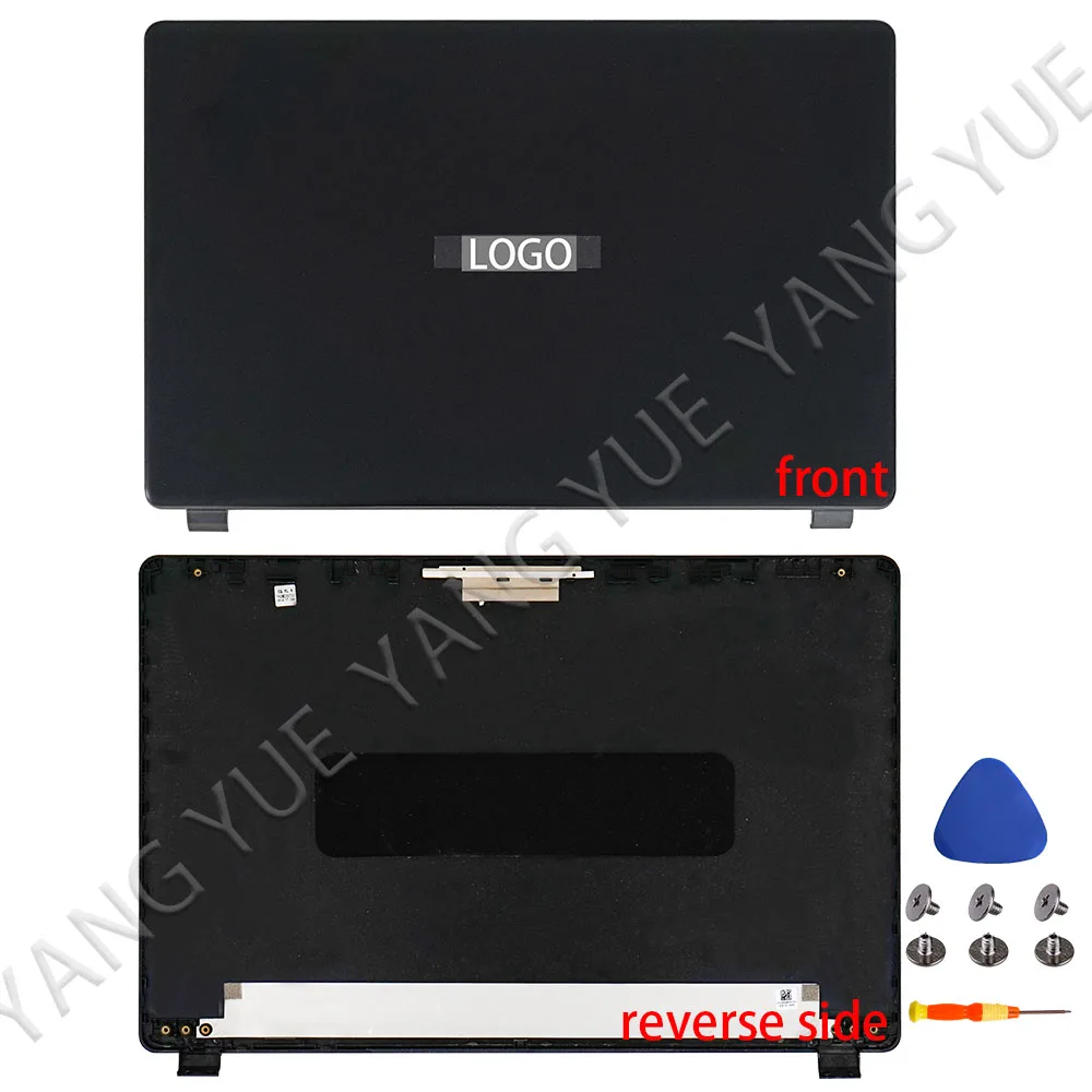 새로운 Acer Aspire 3 A315-42 A315-42G A315-54 A315-54K A315-56 N19C1 후면 덮개 상단 LCD 뒷면 덮개/하단/경첩 덮개 교체