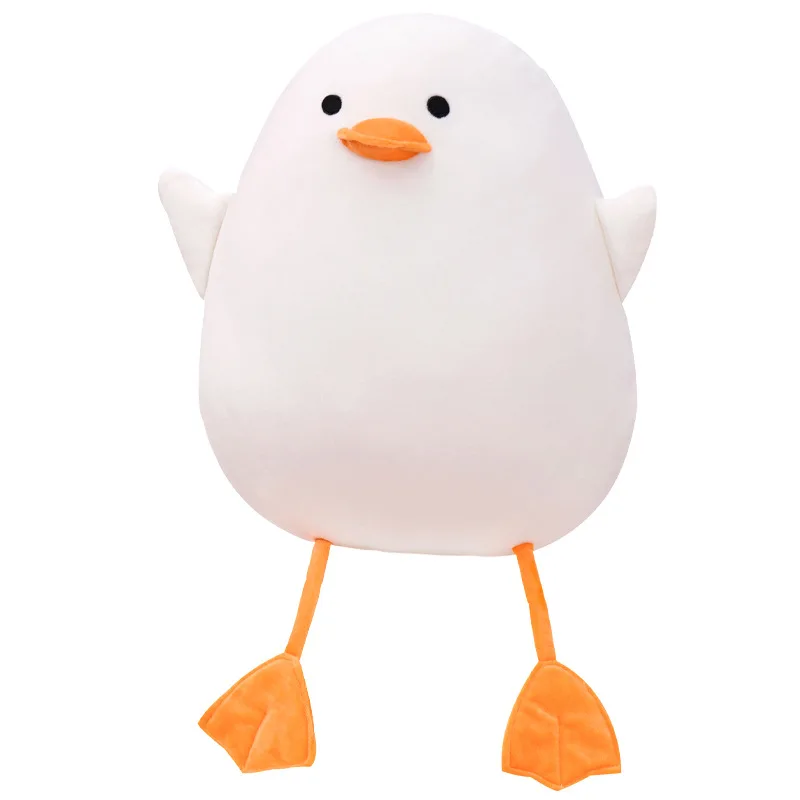 White Duckling Doll Plush Toy Duck Doll Girl Bed Pillow Children's Comfort Rag Children's Favorite Toy Birthday Gift