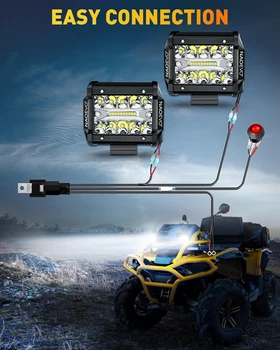 NAOEVO 4” LED Pod Lights (2-Pack) 11
