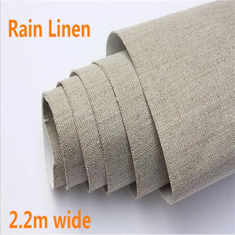 2.2m 100% rain linen material famous paintings make blank canvas for professional artists