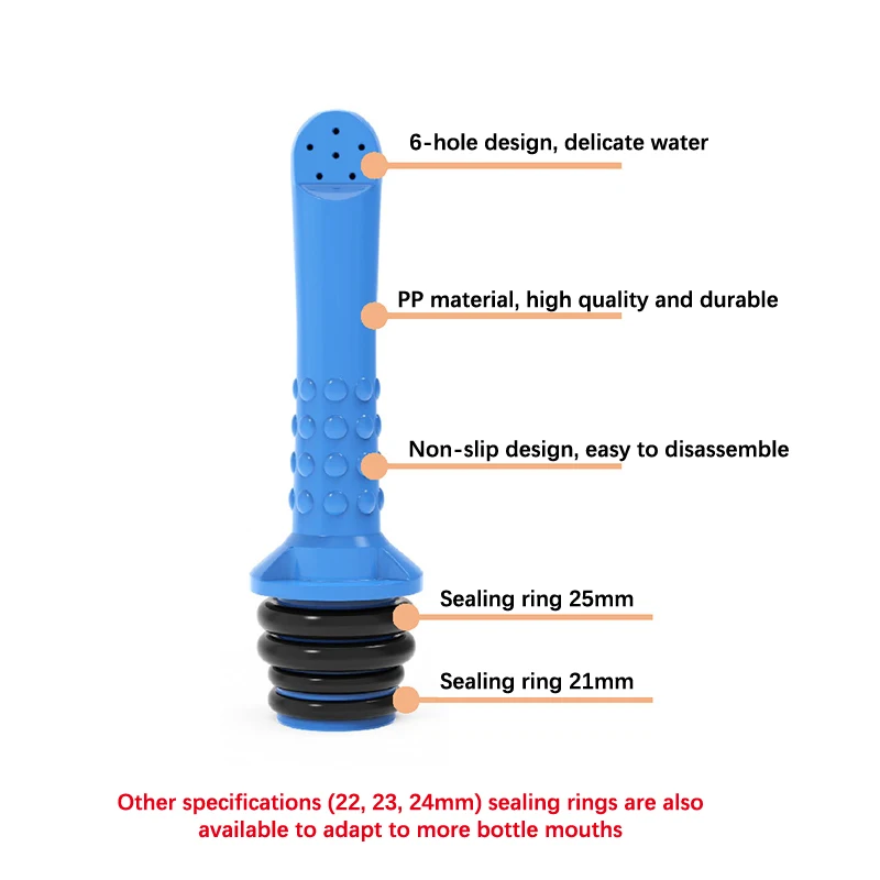 Portable Sprayer Hand Held Bidet Sprayer Personal Cleaner Hygiene Bottle Spray Washing Pregnant Women's Washer Butt Wash Nozzle