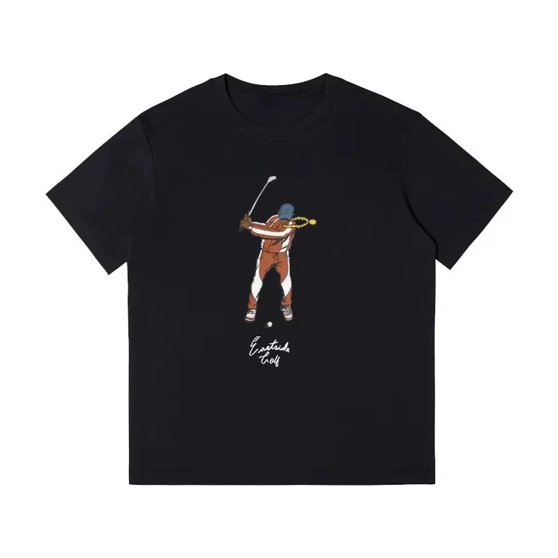 Golf Performance T-Shirt-Luxury Moisture-Wicking Tee-Men & Women's Designer Summer Sportswear