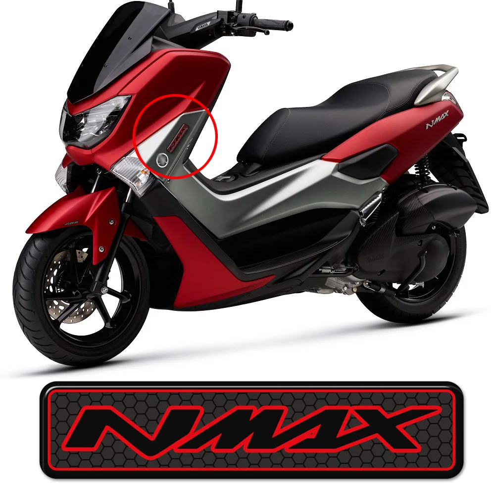 Scooters For Yamaha NMAX N MAX N-MAX 125 155 160 250 400 Emblem Badge Logo Stickers Accessories Decal Kit 2018 2019 2020 2021 dual motor motorcycle 60v mobility accessories hoover board unicycle europe warehouse skooter electric scooters 3000 watts