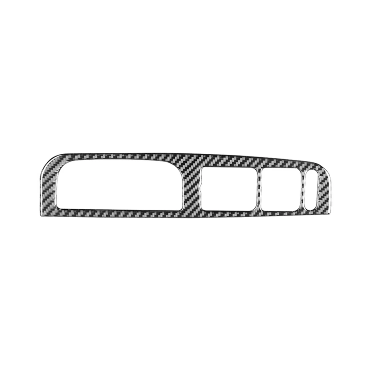 For Golf 4 MK4 1999-2004 LHD Soft Carbon Fiber Car Door Window Lift Switch Button Frame Cover Trim Accessories