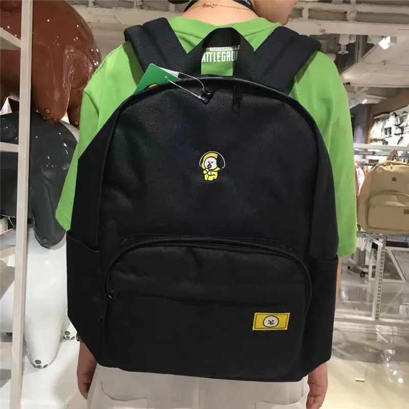 New Korean Bt21 Schoolbag Cute Cartoon 