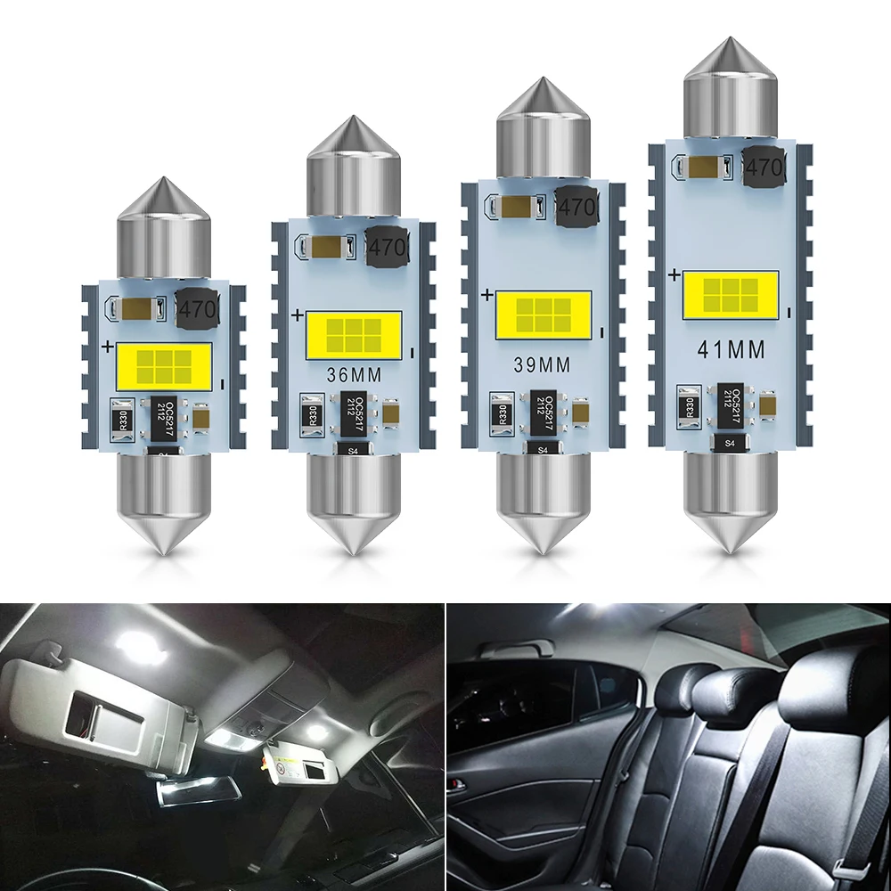 

2 шт., фонарь c5w, 39 мм, 36 мм, canbus c5w 36 мм, canbus 41 мм, 31 мм