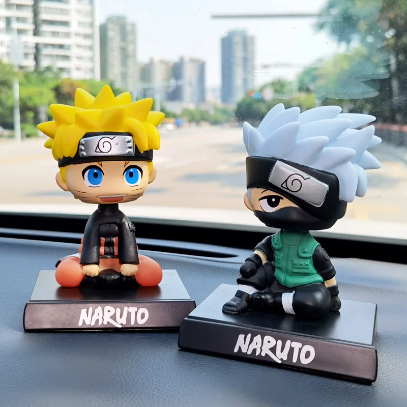 装飾品-ナルトカーフィギュア,12cm,カカシサスケ,イタチ,PVC 装飾品-ナルトカーフィギュア,12cm,カカシサスケ,イタチ,PVC