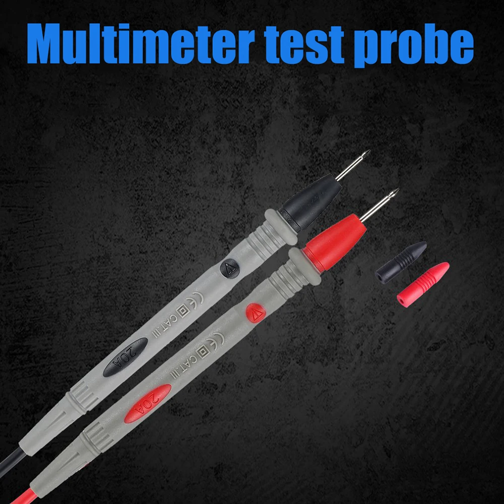 2PCS-Multimeter-Test-Leads-Kit-Precision-Sharp-Probe-Test-Lead-1000V ...