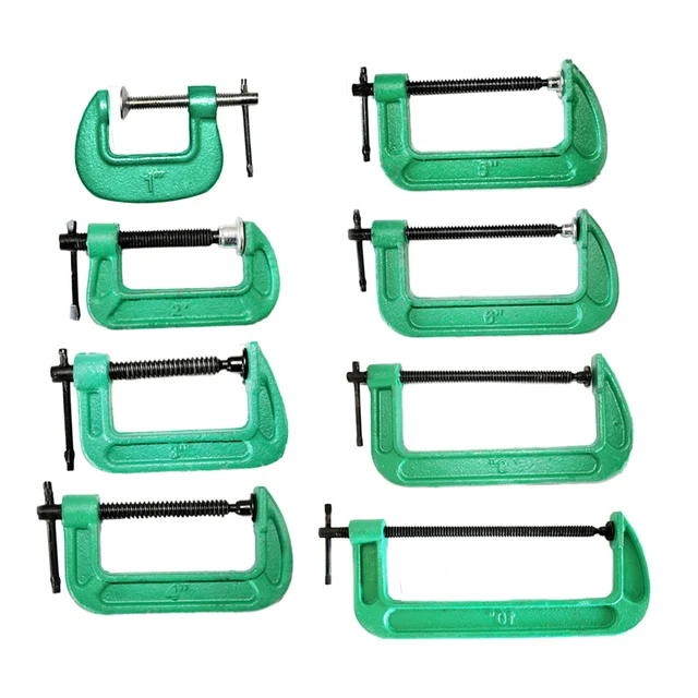 1/2inch G-type Clamp Woodworking Fixture Iron Strong Clamp Heavy Duty Jaw Woodworking Tool Clamp Accessory Tool 2