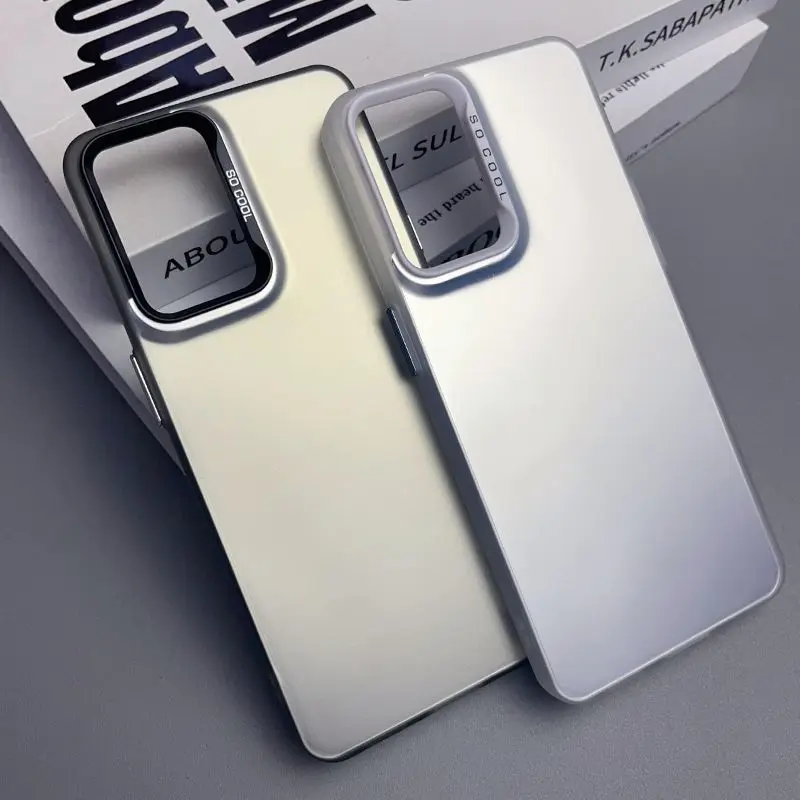 Shockproof Anti-fingerprint Phone Case with Shell Protection and IMD Design