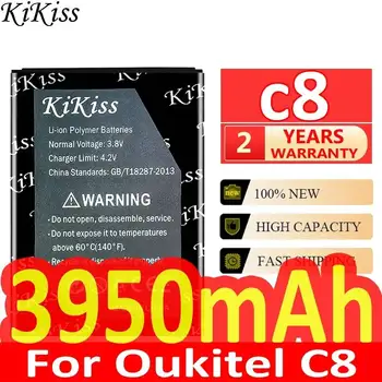 Batteria per cellulare ecologica da 3950 mAh per Oukitel C8, alimentazione affidabile