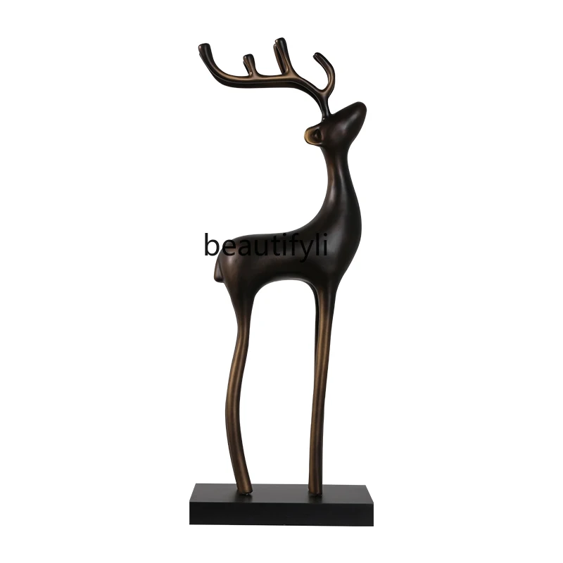 

Decoration Model Room Living Room Entrance Home Ornament Light Luxury GRP Sculpture Art Decoration