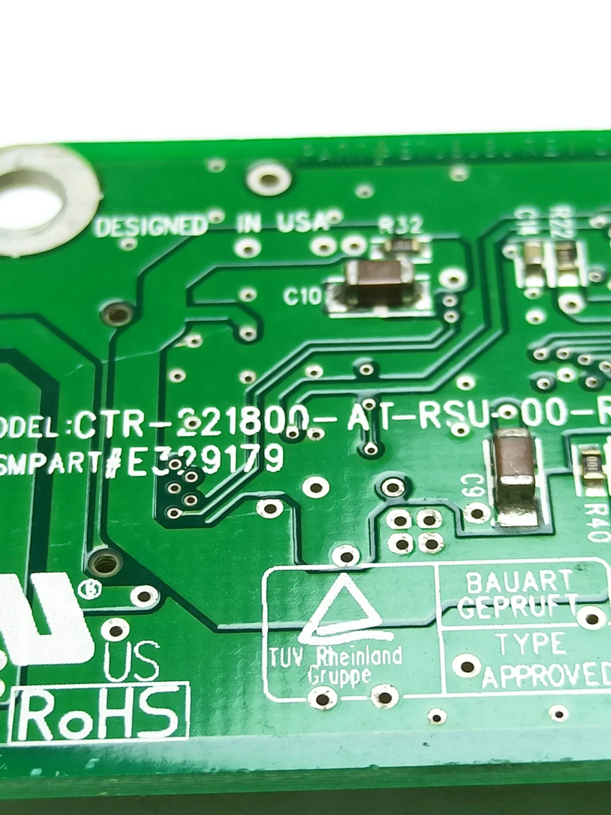 CTR-221800-AT-RSU-00-R 터치 패널 E718181 REV C E14A202359 컨트롤패널