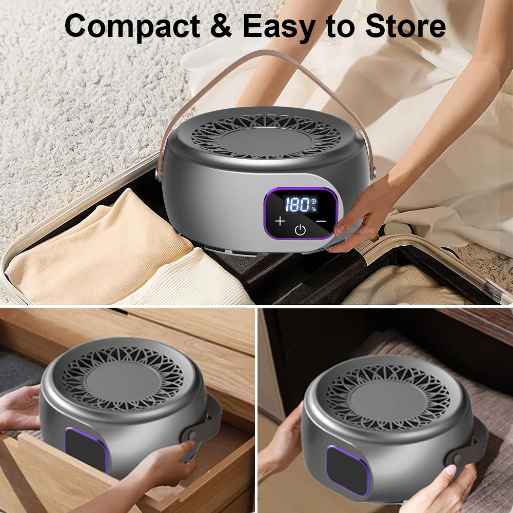 Portable Clothes Dryer Remote Control Multifunctional Dryer Electric Foldable Quicky Drying Laundry Dryer For Travel 6