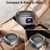 Portable Clothes Dryer Remote Control Multifunctional Dryer Electric Foldable Quicky Drying Laundry Dryer For Travel 6