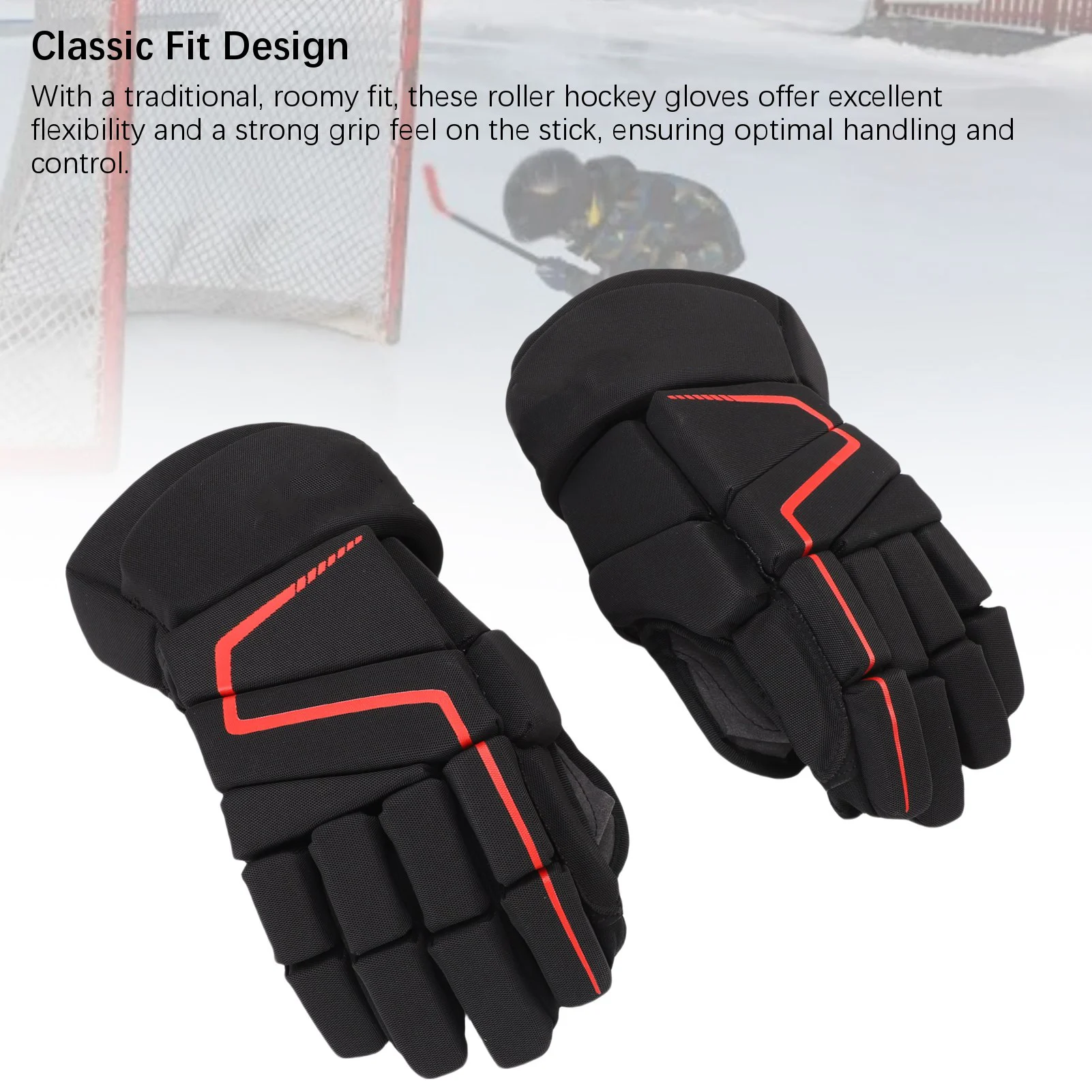 Protective Breathable Ice Hockey Gloves 2