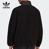 Adidas veste décontractée officielle en polaire authentique à trois rayures pour hommes HF9216 2