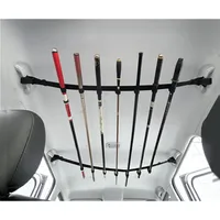 Vehicle Fishing Rod Holder Fishing Carrier for Car Fishing Rod Rack 7 Rod Capacity Heavy Duty for SUV/Wagons/Van/Truck 2