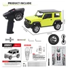 HG4-53 Pro Licensed SUZUKI JIMNY 1/16 Scale 2.4GRemote Control Car Simulation Light Sound Smoke Systerm Proportional RC Crawler 6