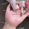 4pcs/set Flower Knows Strawberry Cupid Collection Series Makeup Set Lipstick Eyeshadow Blush Handheld Mirror 3