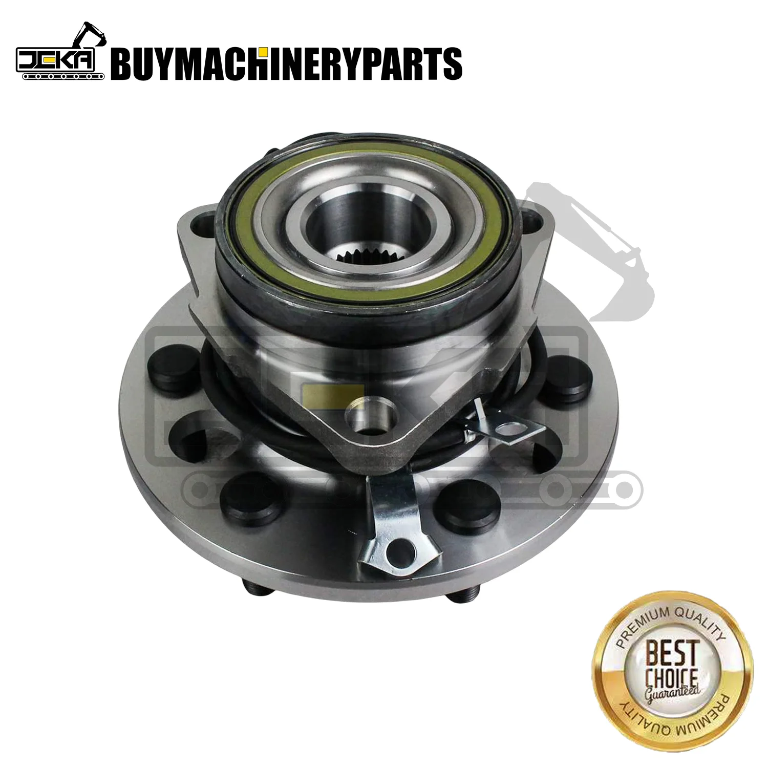 

Front Wheel Hub and Bearing Assembly 515024 Fit for 4x4 4WD Chevy Tahoe, K1500, GMC Yukon, K2500 Suburban, Cadillac 6-Lug W/ABS