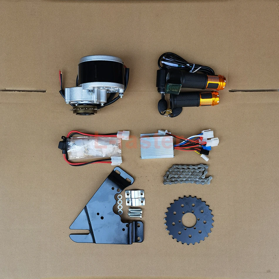 Description Picture 5 of item24V 250W 350W 450W Electric Bike Left Side Drive Motor Mountain Bicycle Conversion Engine Kit For Electrical Suspended E-bike
