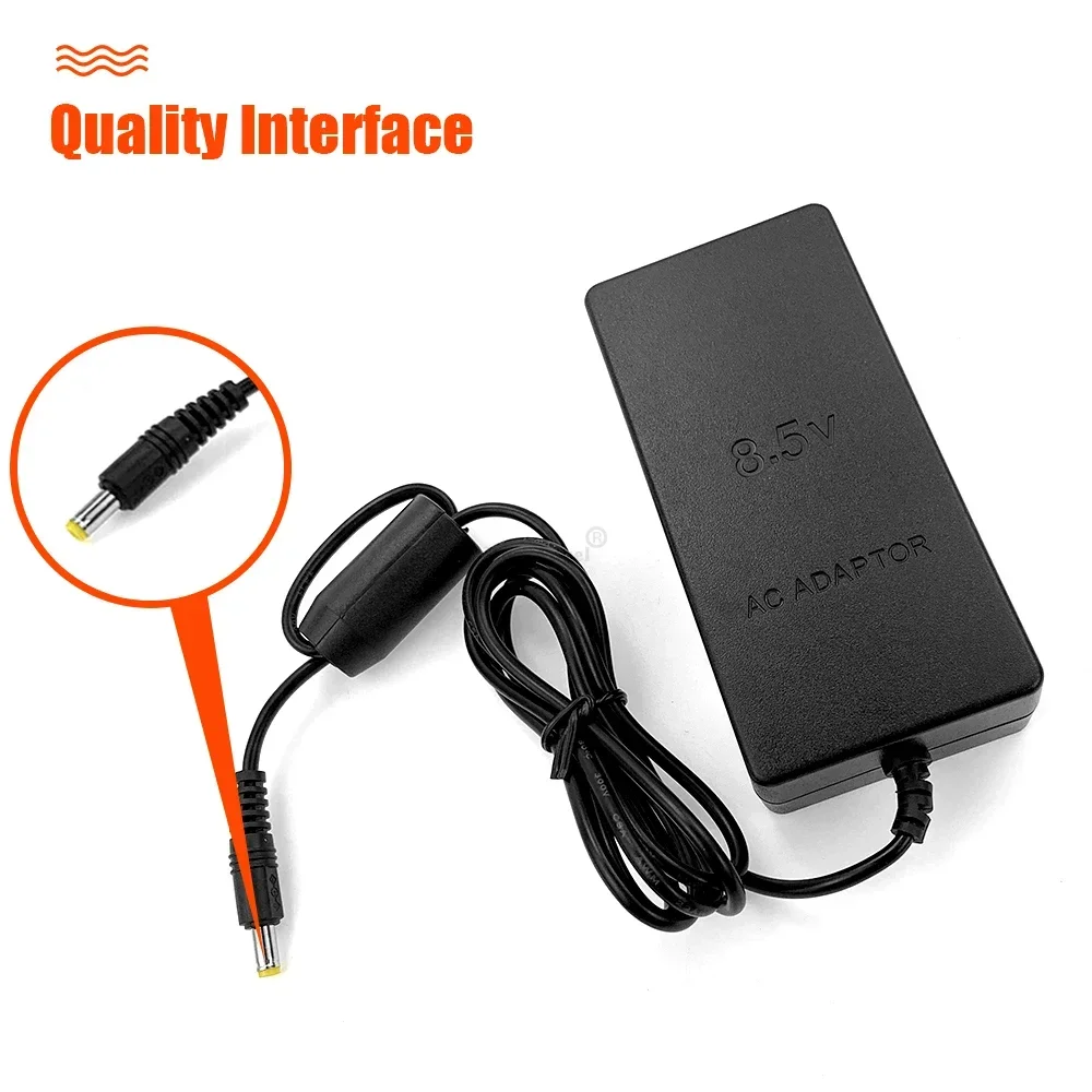 새로운 EU 미국 플러그 100  240V 50/60Hz AC 전원 어댑터 플레이 스테이션 2 DC 8.5V 어댑터 PS2 Slim 70000 시리즈 