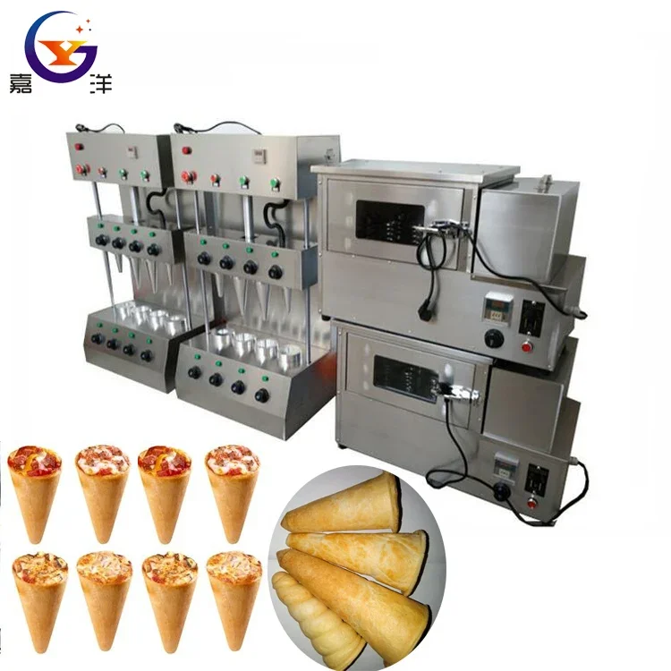Multifunction Electric Pizza Cone Maker/ Cone Icecream Machine/pizza Making Line For Sale