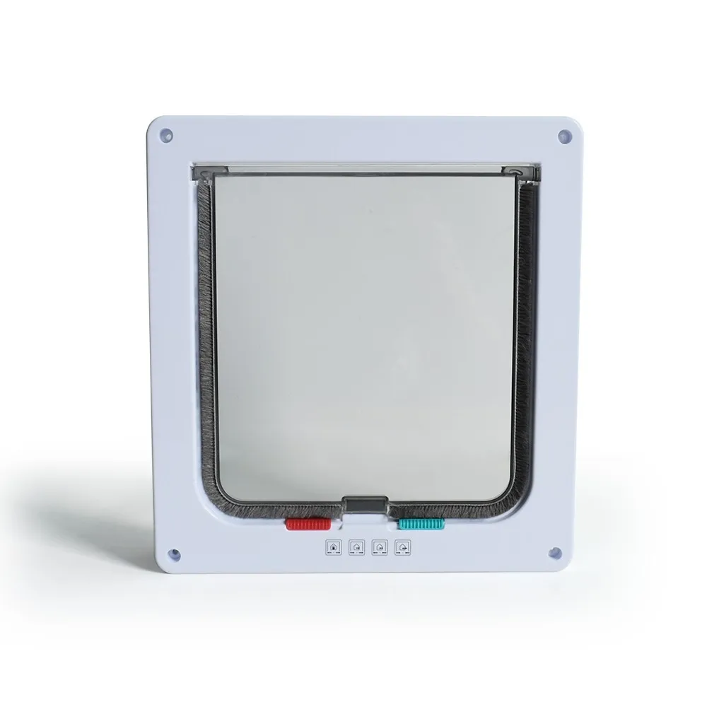 

Cat Door pet door 4 way lock cat door flap door cat
