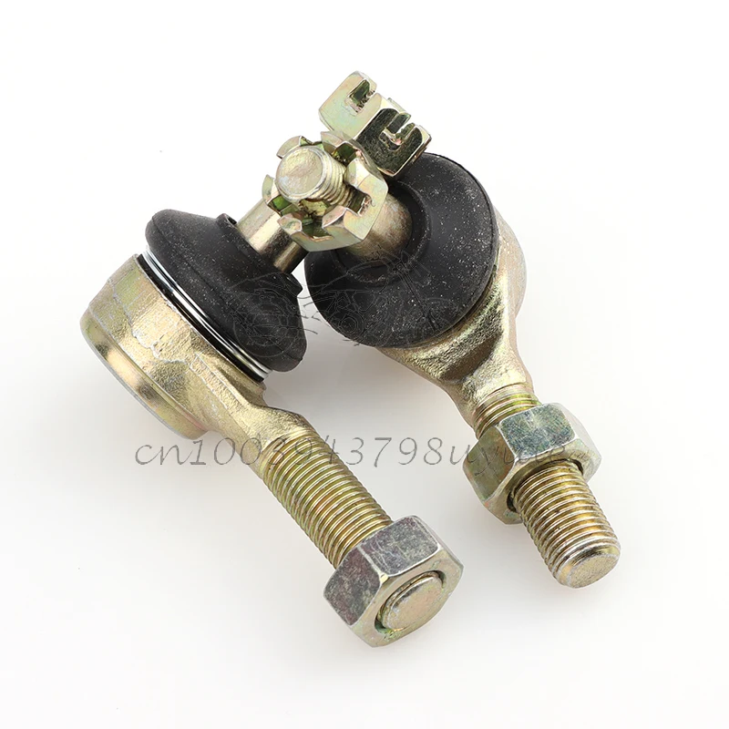 1pair M10 M12 Tie Rod End Kit for Ball Joint Joiner 250cc 150cc 110cc 125cc Fits Quad Dirt Bike ATV Buggy Go Kart Motorcycle 1 set dc 5 pin cdi box ignition coil wiring loom harness for honda c70 z50 quad atv dirt bike go kart cg125 150 250cc