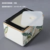 1pc Nordic Ceramic Tissue Box European Living Room Dining Room Decoration Tissue Holder 4