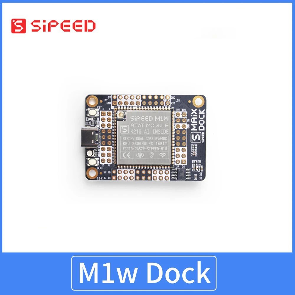 Sipeed Maix Dock Kit K210 ai Mais Lote com Câmera Gc0328 e 2.4-polegada Tela Esp8285 Quadro demonstração - Imagem 2