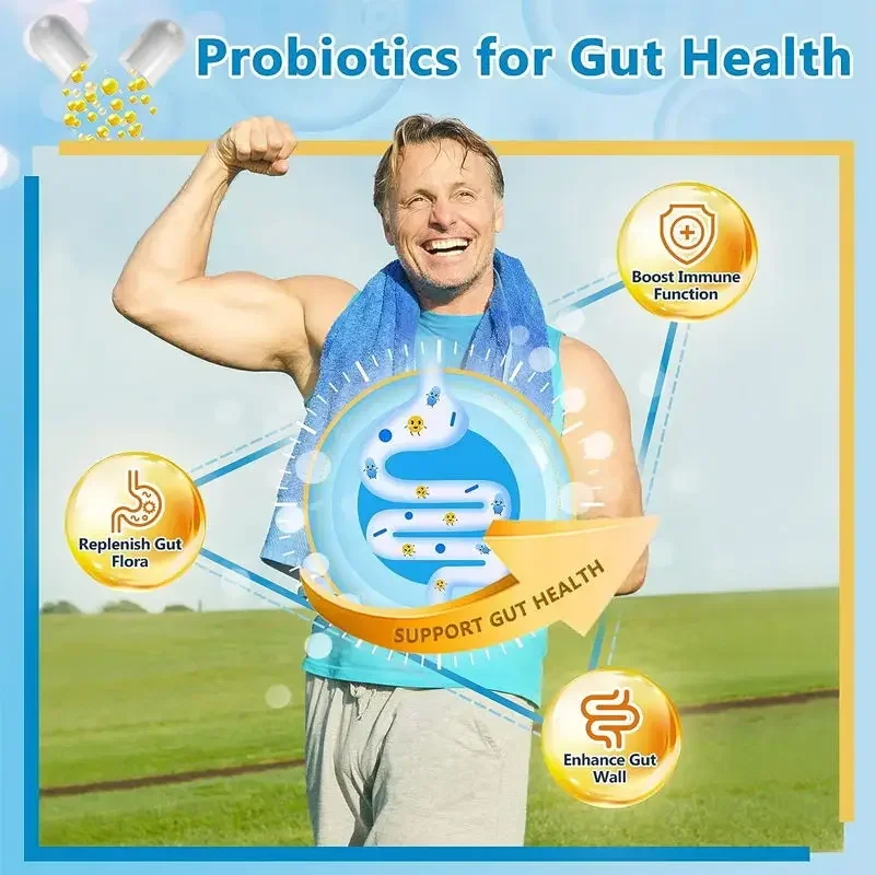 Digestive Enzyme Supplement Digestive Enzyme with Prebiotic + Probiotic For Adult Men and Women