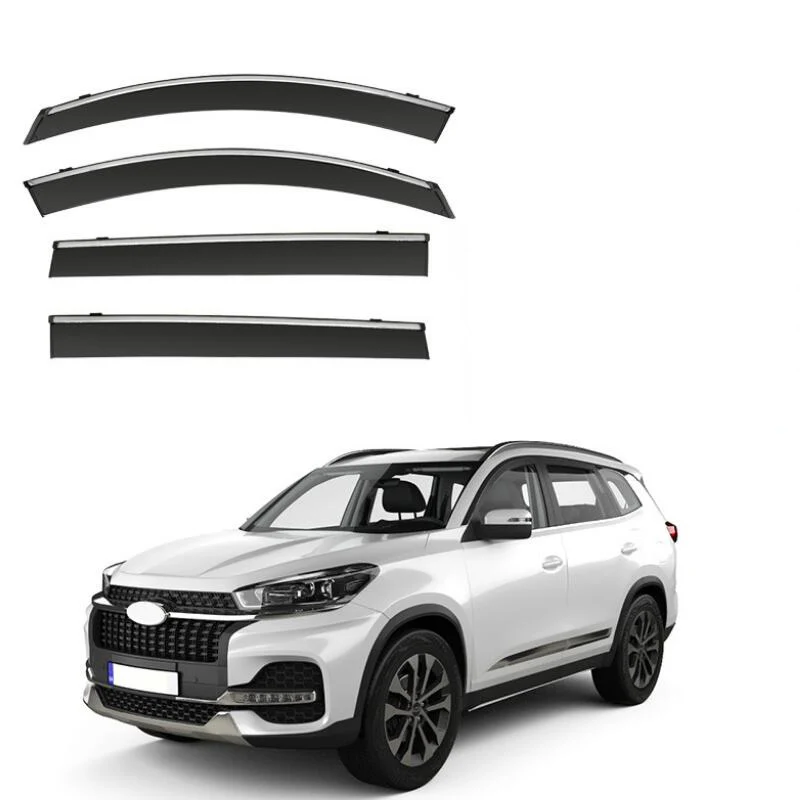 

Window Visor Side Window Deflector Rain Guard Awnings & Shelters For Chery Tiggo 8 Pro Plus 2018 2019 2020 2021 2022 2023