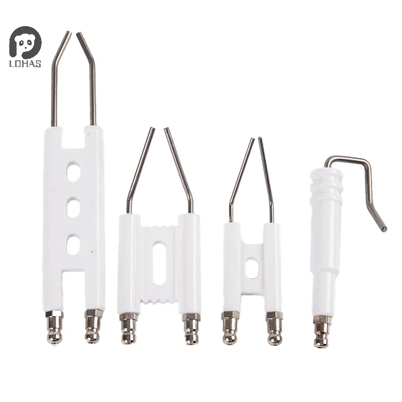 1Pcs H Type Ignition Needle For General-purpose Oil Burner BT10 Electrode Burner Accessories Ceramic Ignition Double Pin
