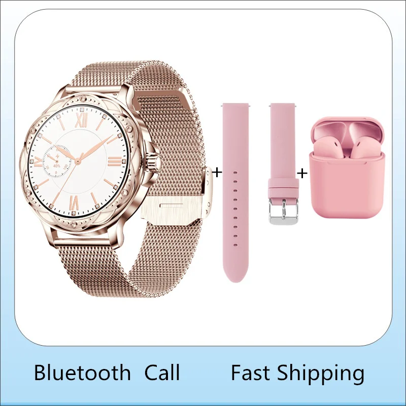 

Smart Watch Women 2023 Bluetooth Call Dynamic Heart Rate Monitor Whatsapp Message Notification IP67 Waterproof Smartwatch