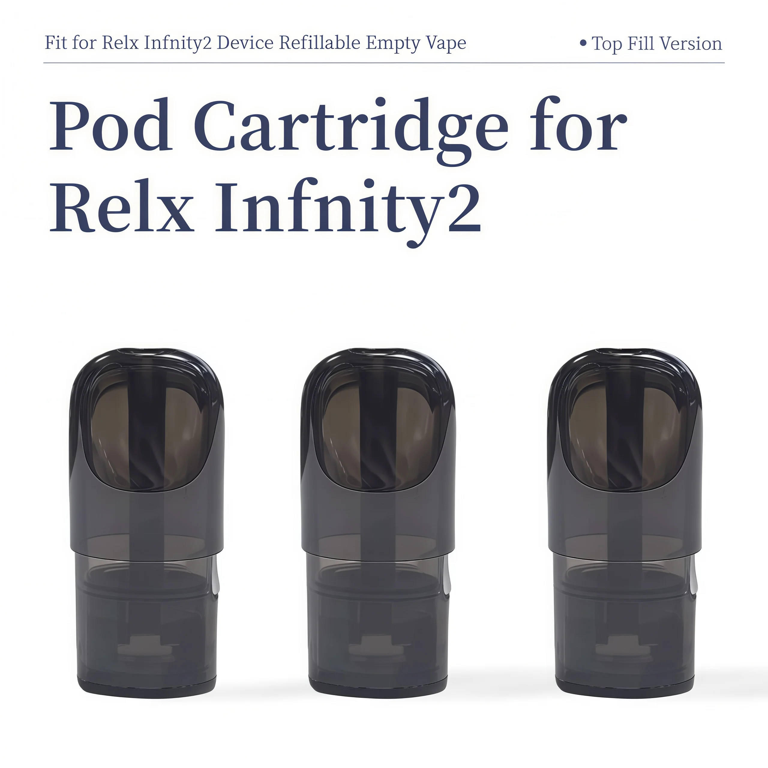 6th Ceramic Vape Cartridges 1/5/10PCS for Relx Infinity2 Empty Pod Refillable pod system for pod systems - gallery image 2