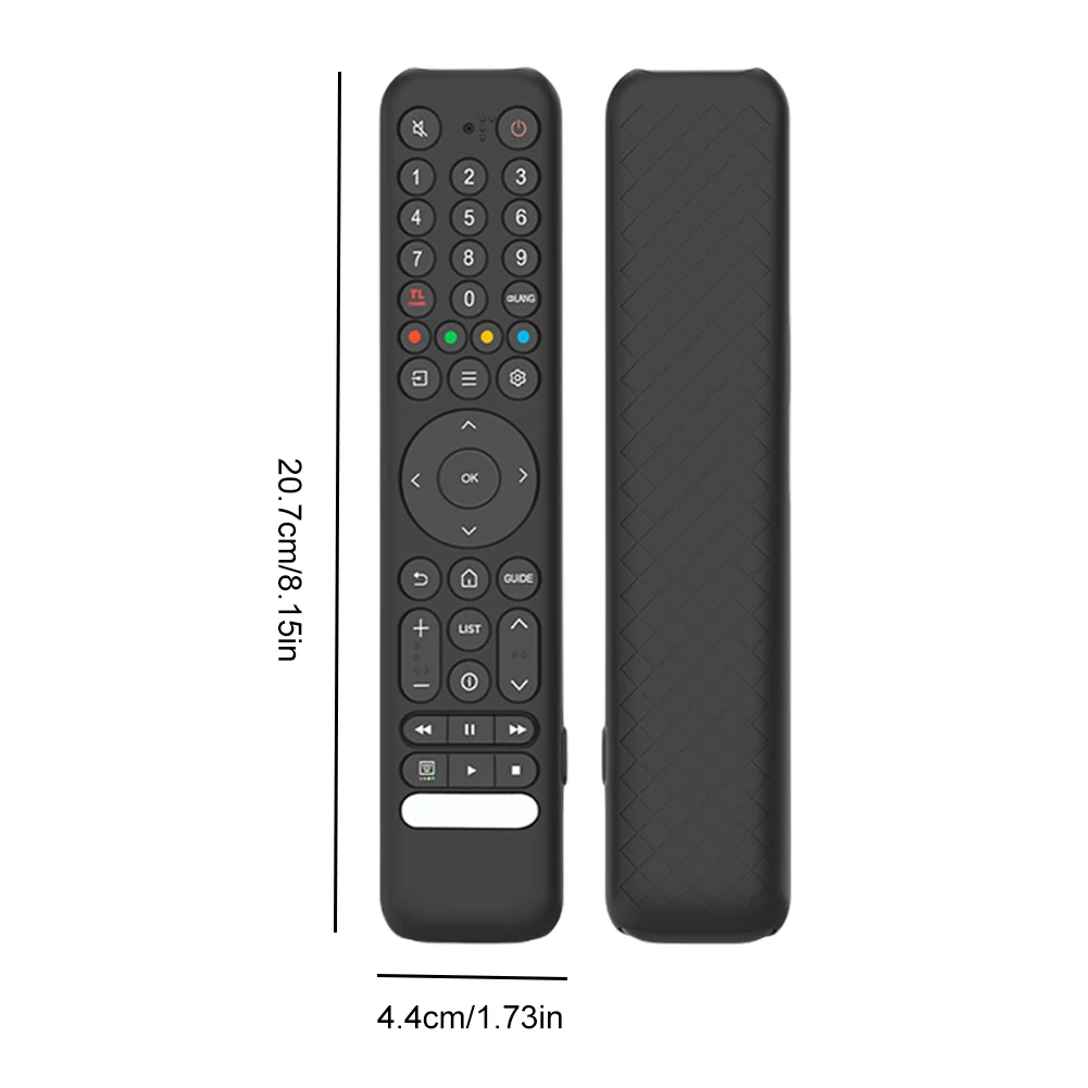 Housse Silicone Télécommande TCL RC716/RC833 GUB1 - Lot de 5 Couleurs