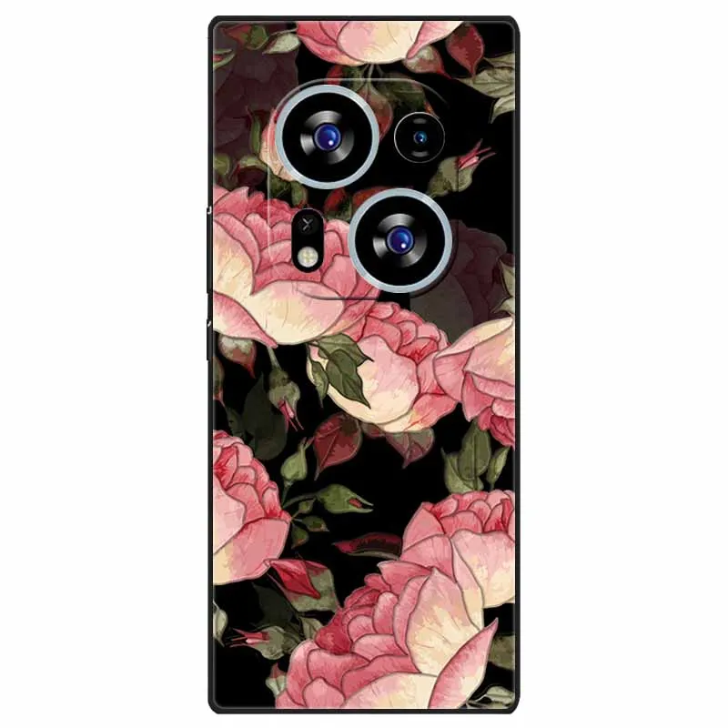 Charming 3D Relief Soft TPU Silicone Phone Case for Tecno Phantom X2 Series