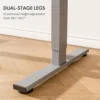 One-Piece Standing Desk 60 x 24 Inches Height Adjustable Electric Desk 5