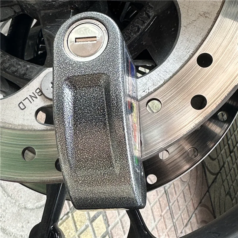 Motorcycle & Bike Disc Brake Alarm Lock 110dB 4