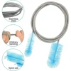 155cm Water Tank Cleaning Brush, Aquarium Cleaning Brush Stainless Steel Flexible Bent Tube Double Head Brush Aquarium Cleaning 5