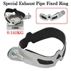 Special Motorcycle Exhaust Pipe Fixed Ring Muffler Escape Stainless Steel Holder Retaining Fix Clamp Round Support Bracket Mount