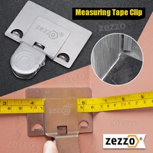 

Zezzo® Measuring Tape Clip Convenient Multifunctional Tape Measure Locate Accurate Calibration Tool Decoration Dropshopping
