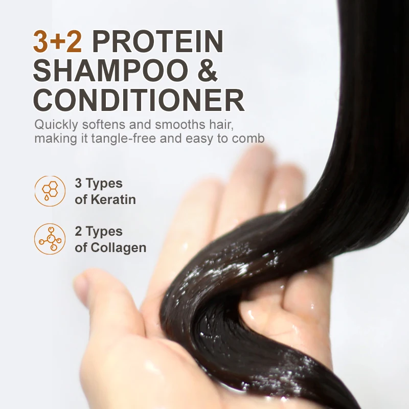 PURC Argan Oil & Keratin Hair Repair Set 5