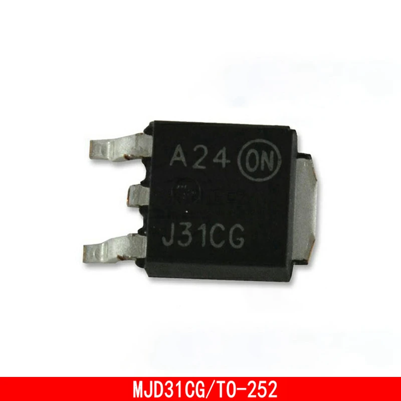 1-5PCS MJD31CT4G MJD31C 100V 3A  J31CG TO252 NPN bipolar power transistor In Stock 100 200 300pcs 2sc945 smd transistor footprint sot 23 silkscreen cr type npn 50v 150ma bipolar amplifier transistor