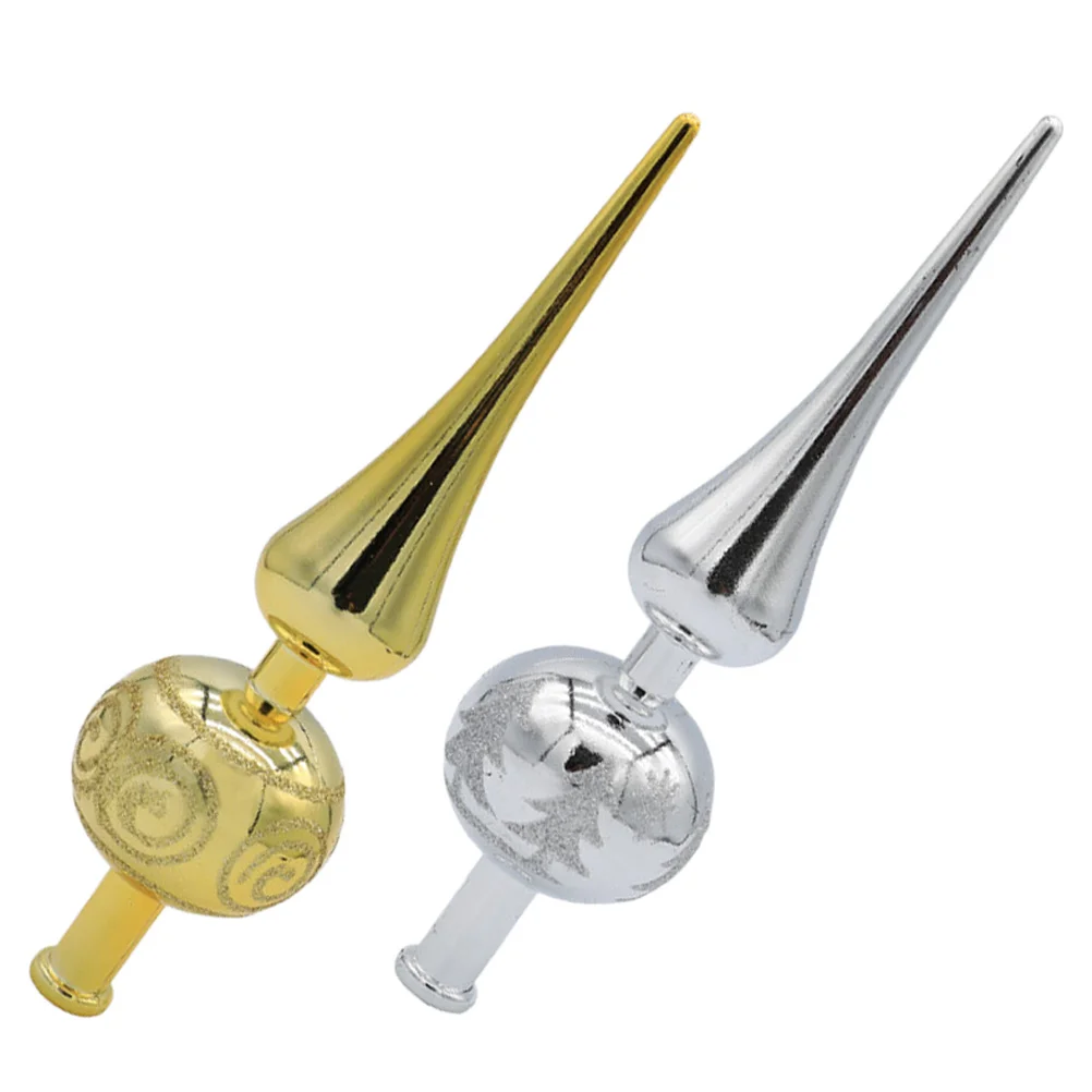 Albero Di Natale Topper Star Glitter Gold Sliver Red Treetop Decorazione Per Feste Di Capodanno Navidad Natal Noel