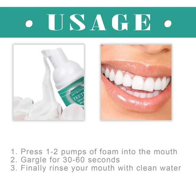Teeth Cleansing Mousse Removing Plaque Stains Breath Freshen Dental Gingival Repair Caries Oral Hygiene Foam Brighten Toothpaste 6